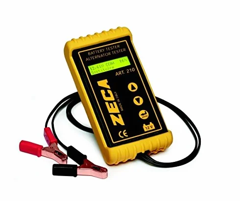 Tester per Batterie Avviamento e Alternatori (2 in 1) - Per Batterie Standard e a Gel. Il test NON SCARICA la batteria