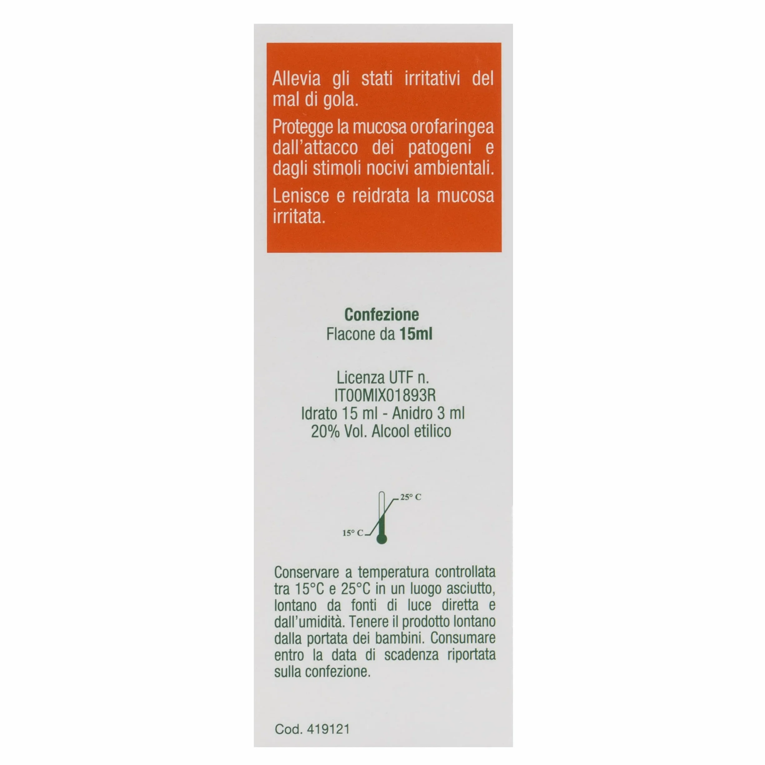 ANGELINI Tantum Verde Spray Per Gola 15 ml
