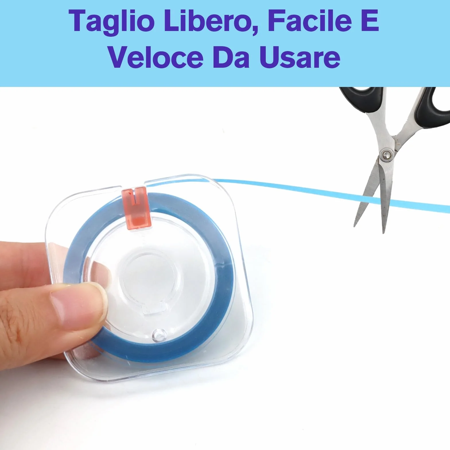 VEGCOO 2 Rotoli Strisce Abrasive Interdentali, 30μm 50μm Carta Smeriglio e Strisce di Lucidatura per Spazi Interdentali