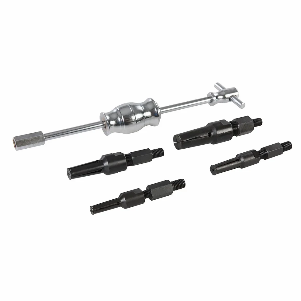 Silverline Set per Estrazione Cuscinetti Interni 12-32 mm, 5 Pezzi