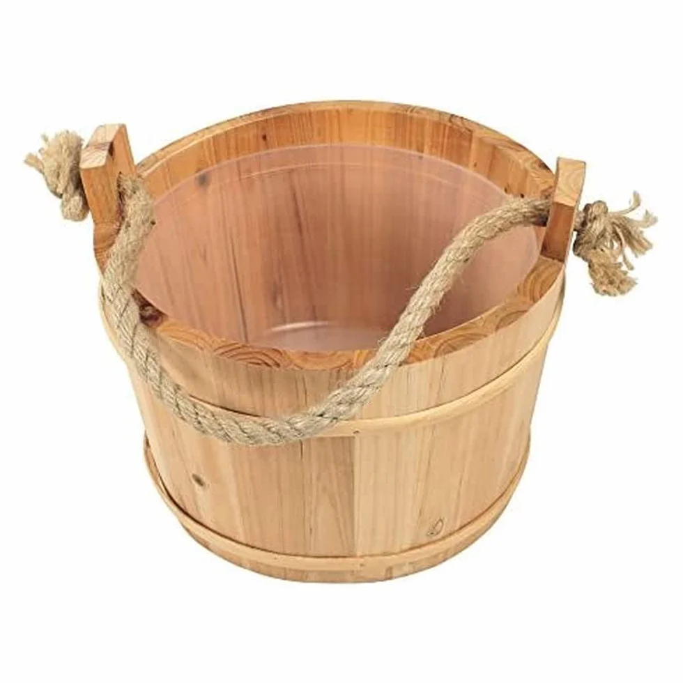 Croll & Denecke Secchiello per sauna in legno 28 cm