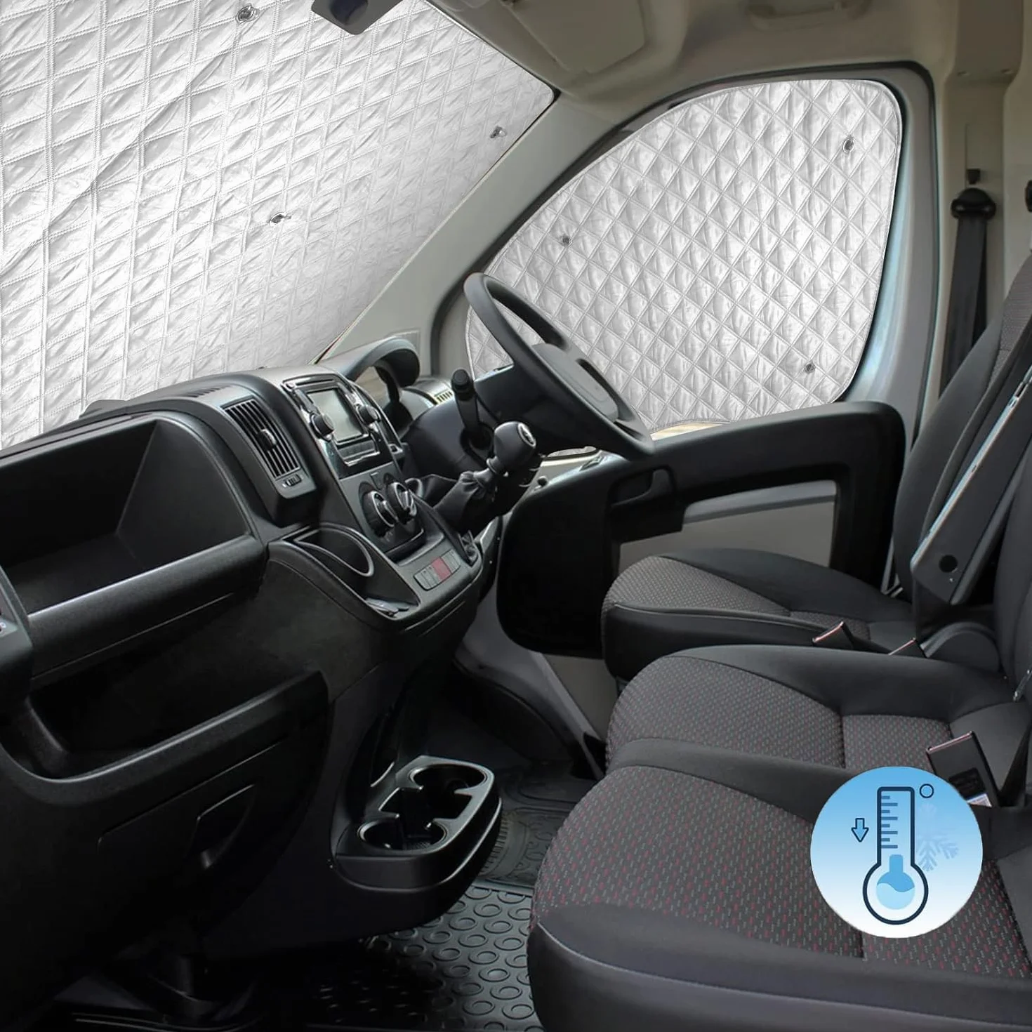 CICMOD Rolety Termiczne do Fiat Ducato Parabrezza Camper