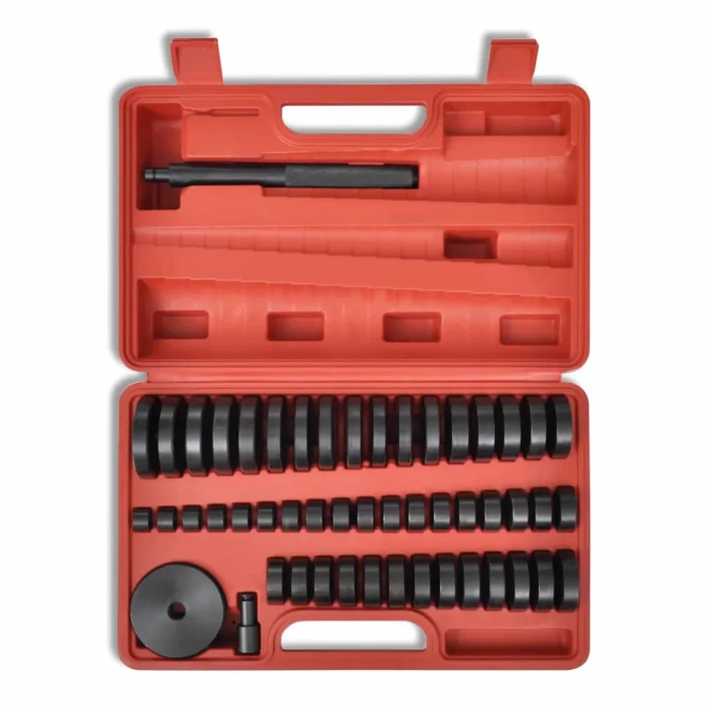 vidaXL Set 51 pz Dischi Boccola Cuscinetti Guarnizioni 18-65mm Kit Auto