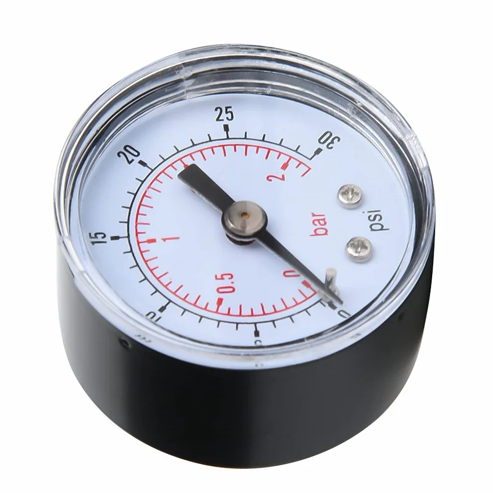 Manometro aria meccanico BSPT 1/8 pollice 0-30 psi 0-2 bar