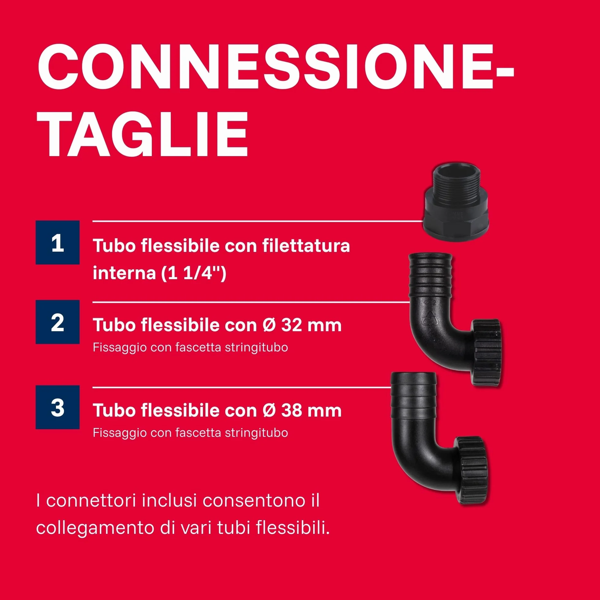 T.I.P. 30116 Maxima 300 IX Pompa sommersa per acque reflue in acciaio inox, fino a 18.000 l/h di portata