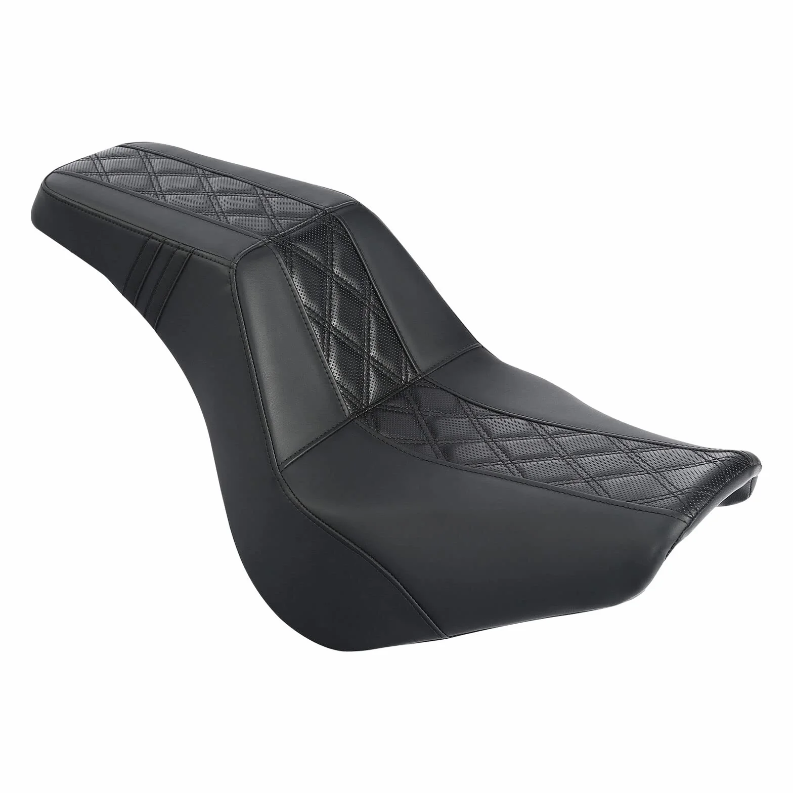 TCMT Sedile passeggero conducente monopezzo adatto per Harley Softail Street Bob FXBB FXBBS 2018-2023 Softail Standard FXST 2020-2023