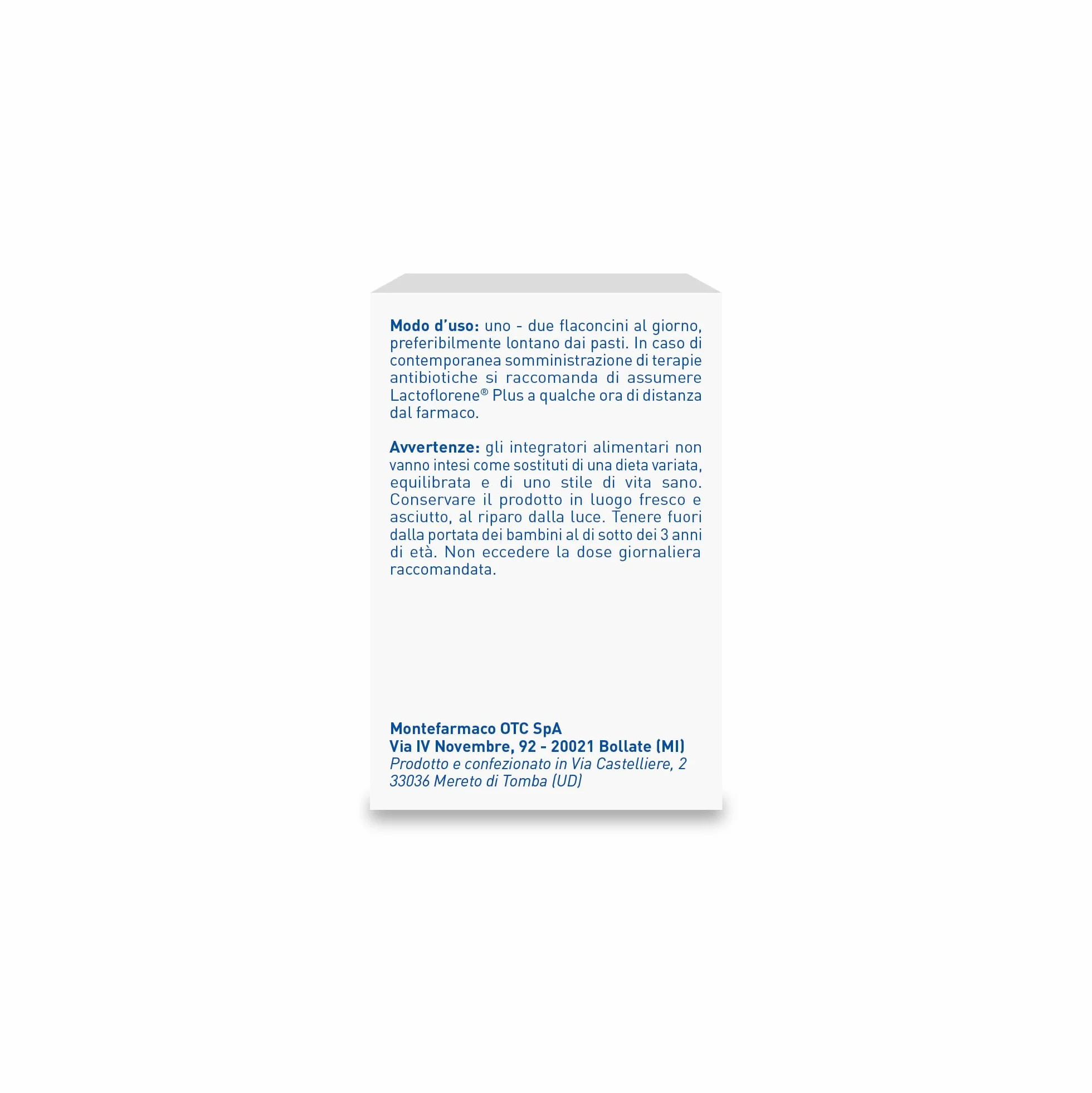 Lactoflorene Plus Probiotici Fermenti Lattici Integratore Adulti Zinco Vitamina B Flora Intestinale 12 Flaconcini