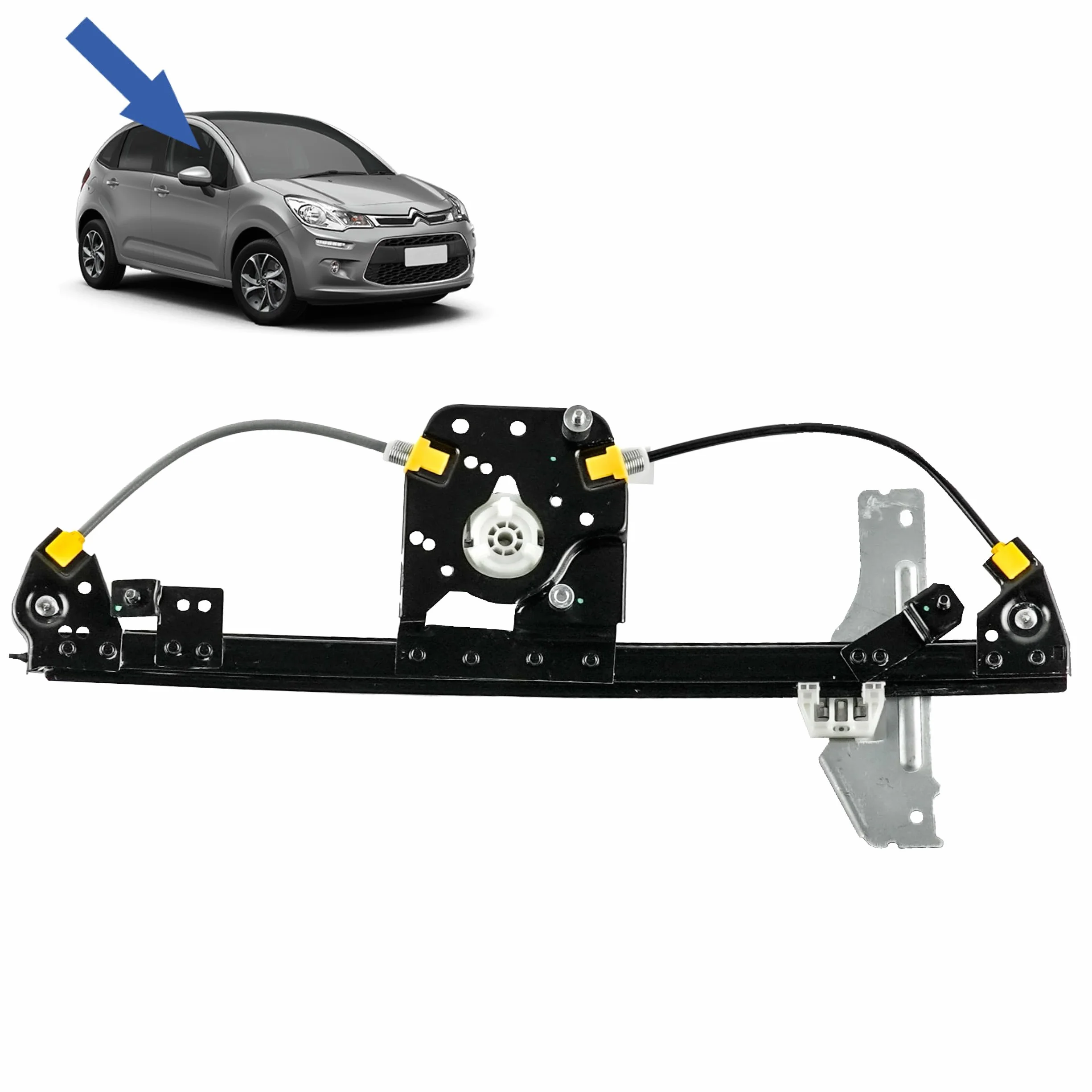 Alzacristallo anteriore destro STARKIT PERFORMANCE compatibile C3 2009-2020 9222FP