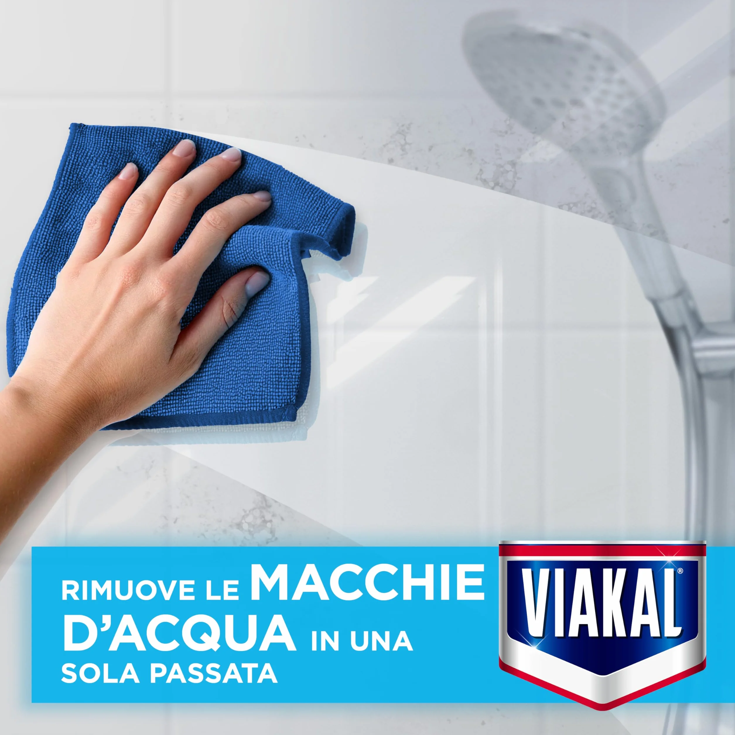 Viakal Spray Classico Anti-goccia 800ml Anticalcare Bagno