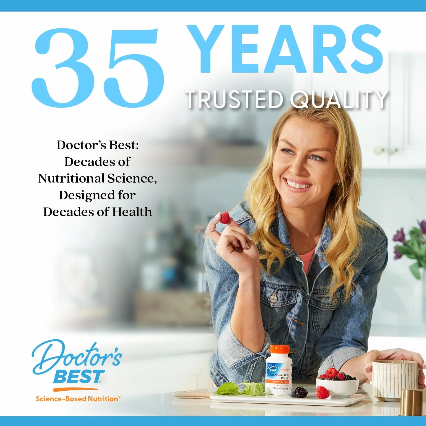 Doctor's Best MSM with OptiMSM Vegan 1000mg 180 vcaps