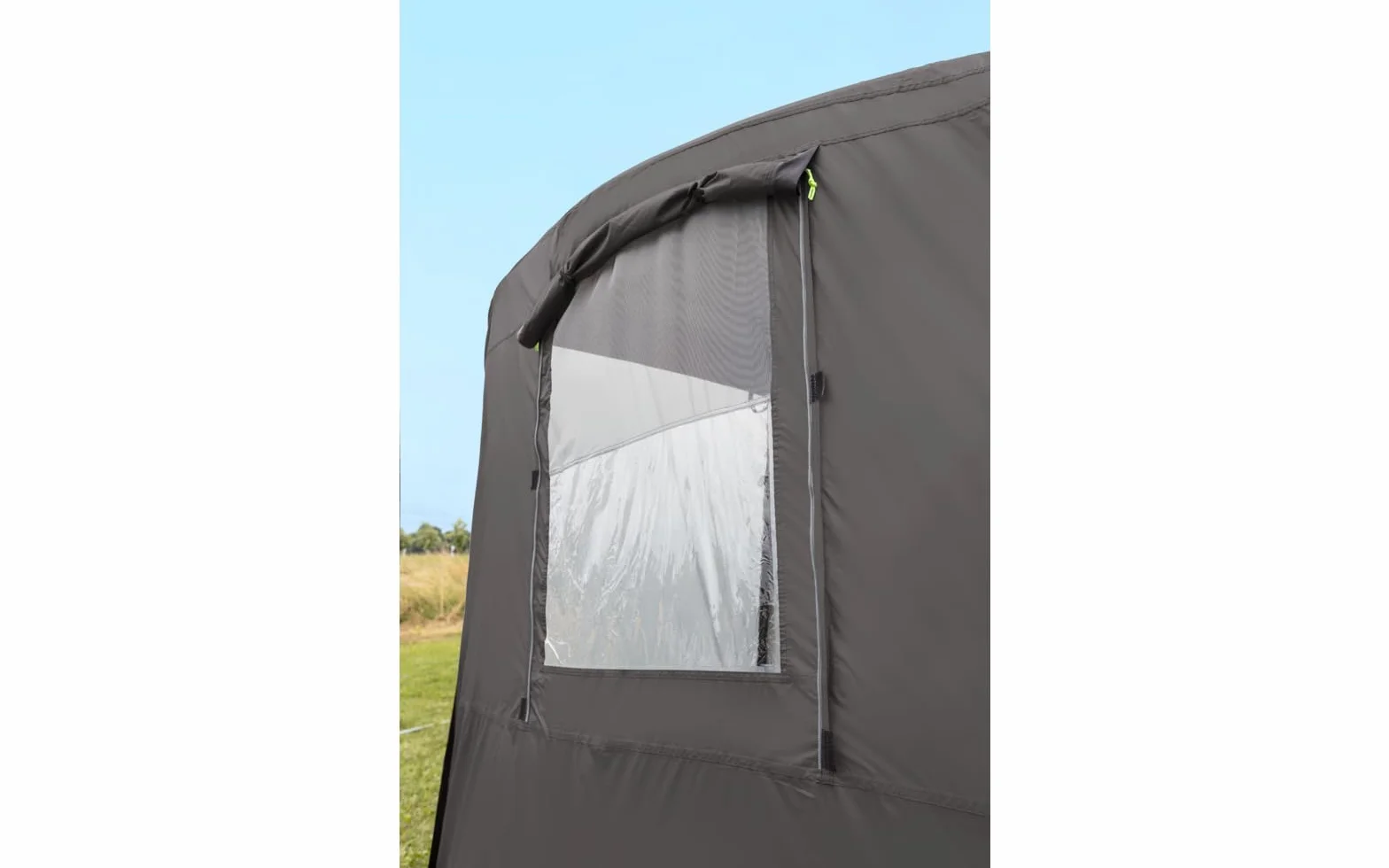BERGER Tenda Posteriore Tonale per Van, Impermeabile con Zanzariera, Protezione UV+ Spazio Extra