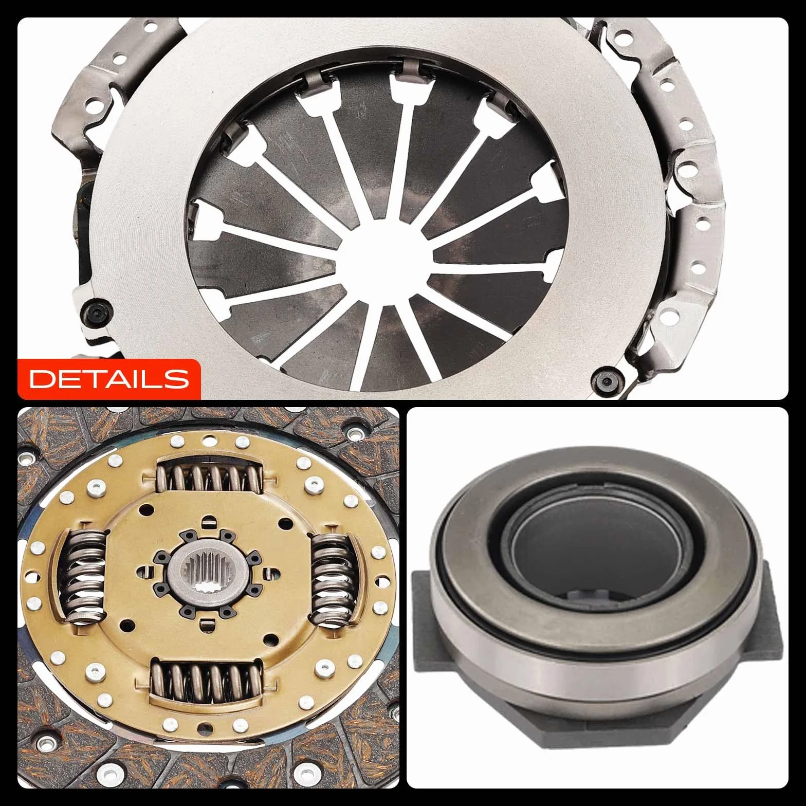 Frankberg Frizione Set frizione Compatibile con 500 312 KA RU8 Punto Evo 199 169 Idea 350 Replace# 828062