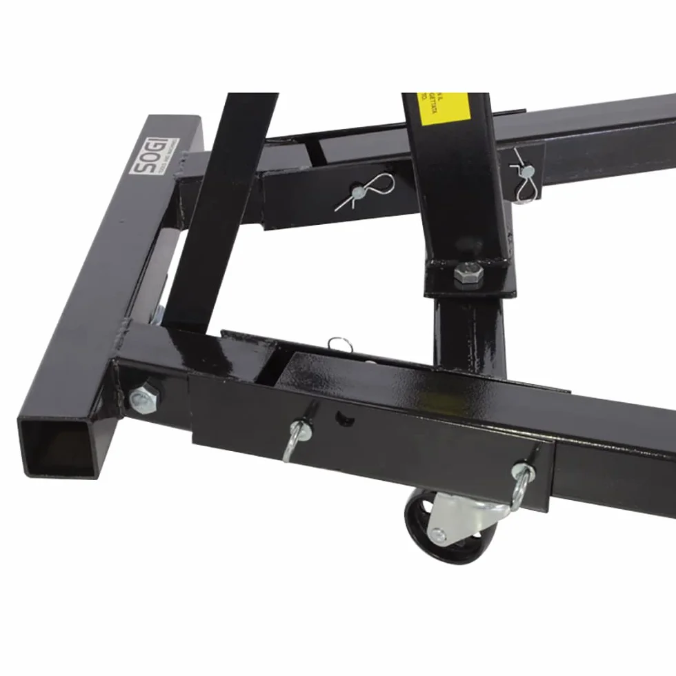 SOGI X4-06 Cavalletto supporto motore pieghevole gru paranco 850 kg