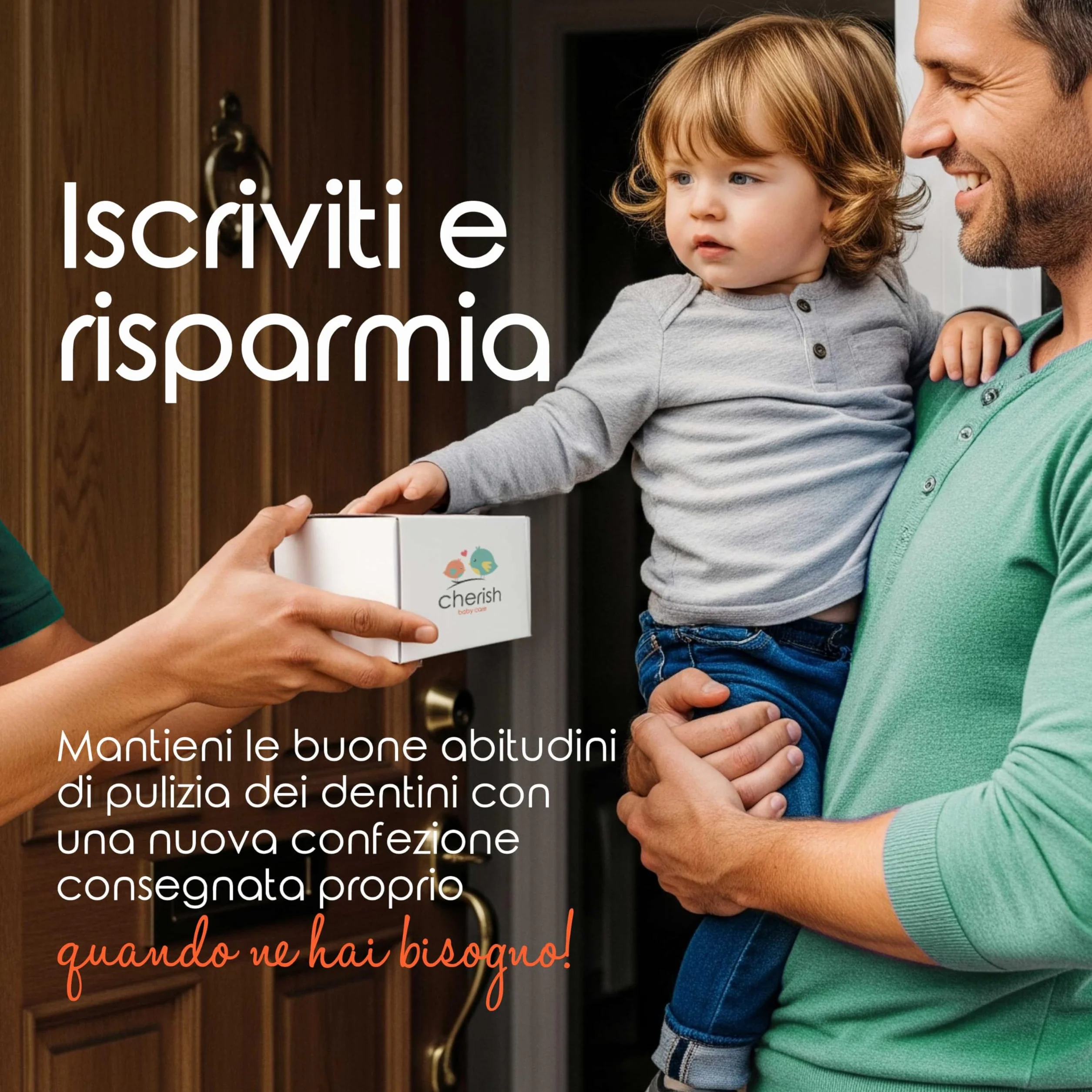 Cherish Baby Care Set di Spazzolino Bambini 3-24 Mesi BPA Free Silicone Alimentare
