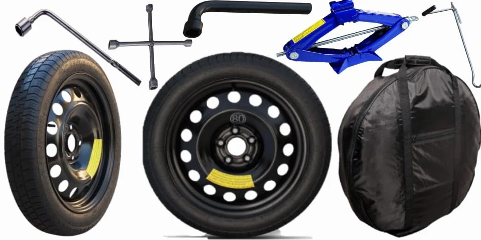 Generico Ruotino Di Scorta Per BMW Serie 1 (E87) 125/80 R17 5 Fori 2004-2013