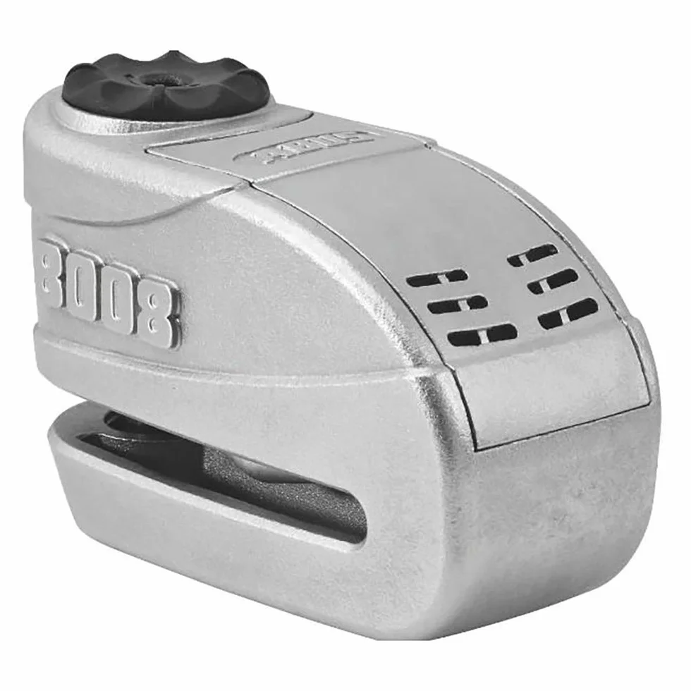 ABUS Blocca disco freno Granit Detecto XPlus 8008 2.0 - Blocca moto con allarme - Livello di sicurezza 19 - Grigio
