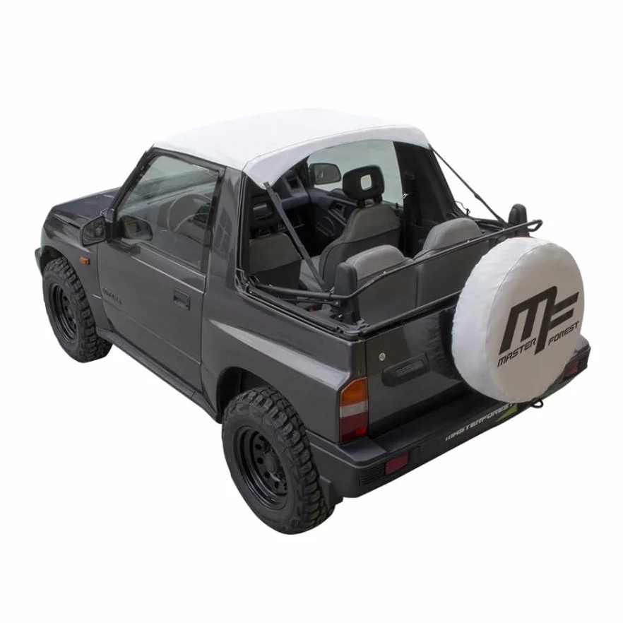 Cappottina Telone Bikini Military Bianco per Suzuki Santana Vitara MK1