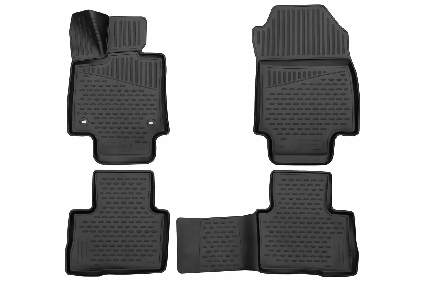 Toyota RAV4 TPE 3D Tappetini Auto Gomma Mk5 XA50 2018-2024 Zestaw