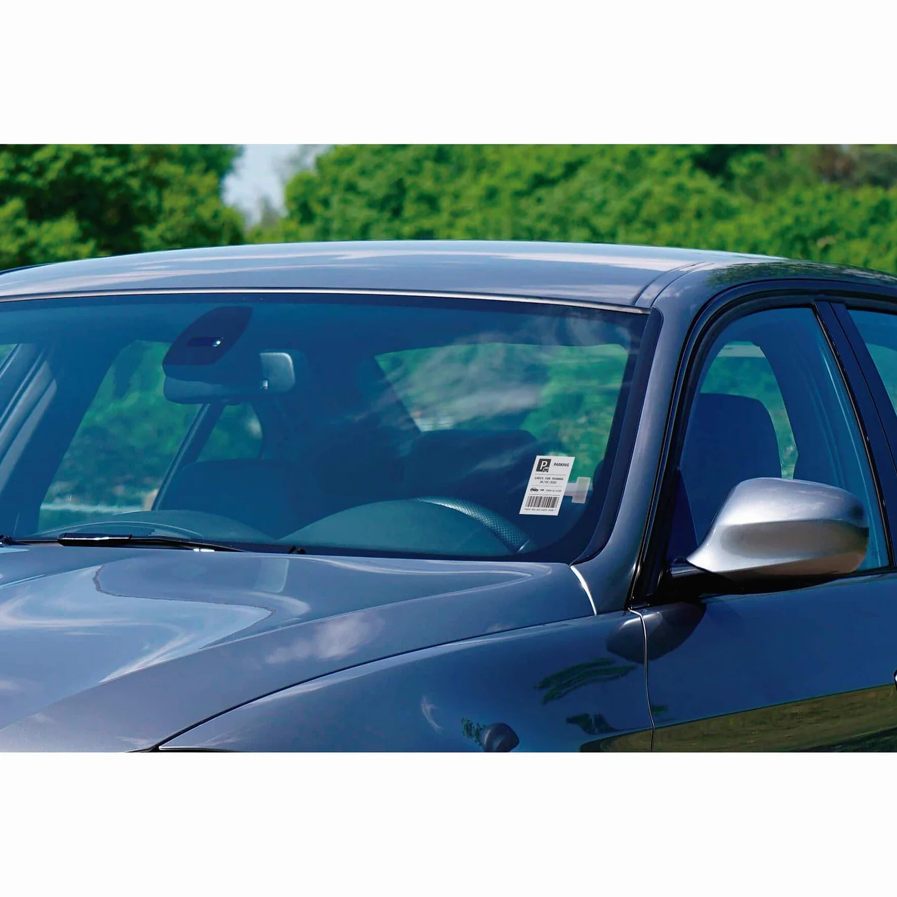 SUMEX S Clip Trasparente per Parabrezza Auto Supporto parcheggio Scheda