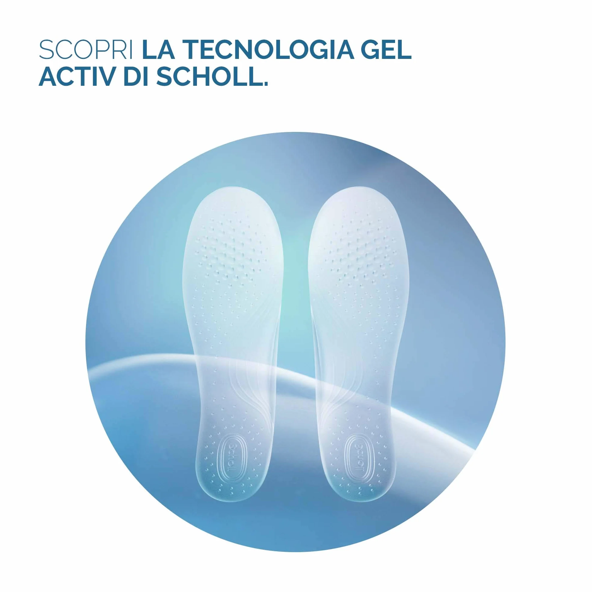 Scholl Gel Activ Solette Donna per Scarpe Aperte, 1 Paio, transparente