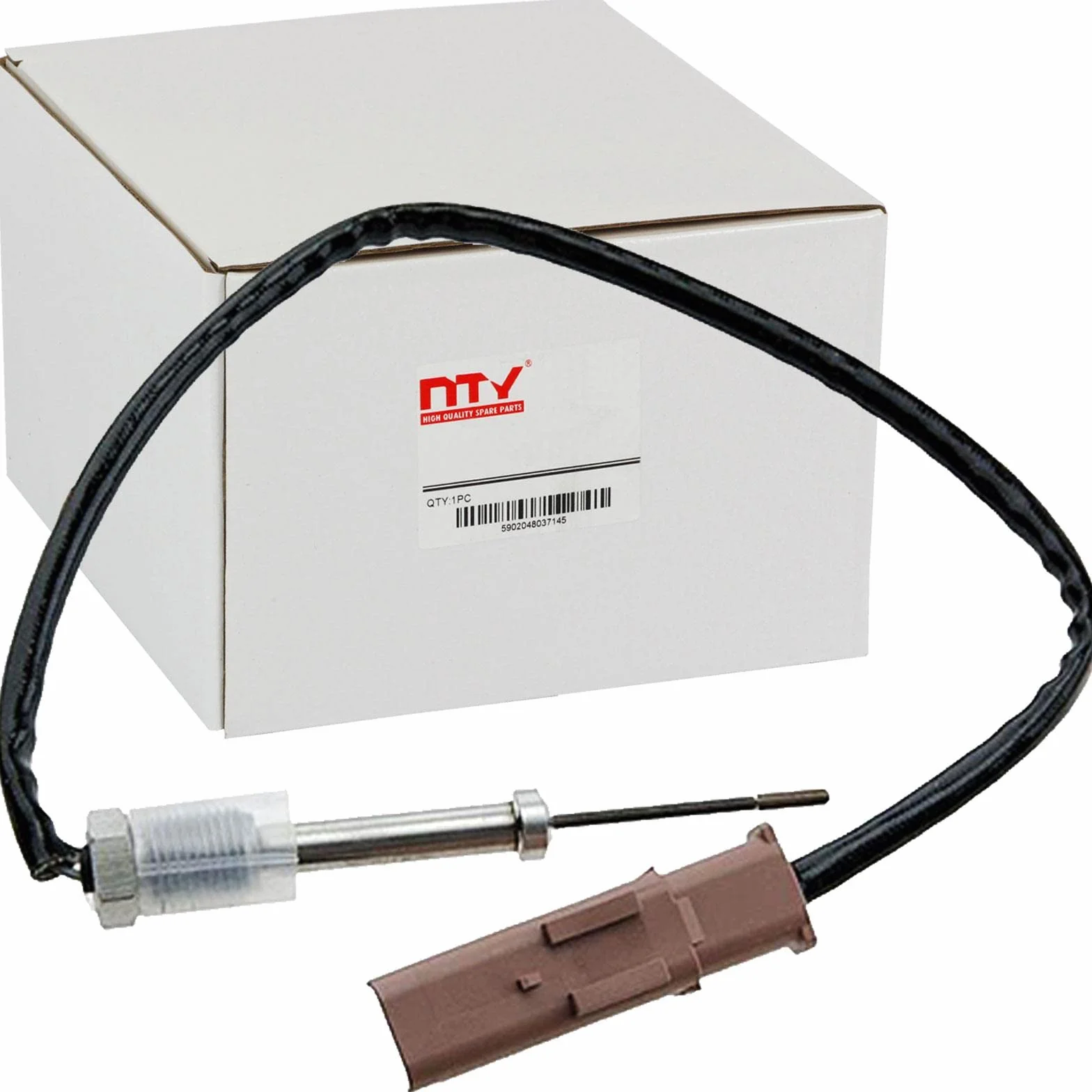 NTY Sensore, Temperatura gas scarico EGT-CT-002 Compatibile con: CITROËN BERLINGO Kasten/Großraumlimousine, BERLINGO MULTISPACE, C3 II, C3 PICASSO, C4 AIRCROSS, C4 CACTUS, C4 GRAND PICASSO I