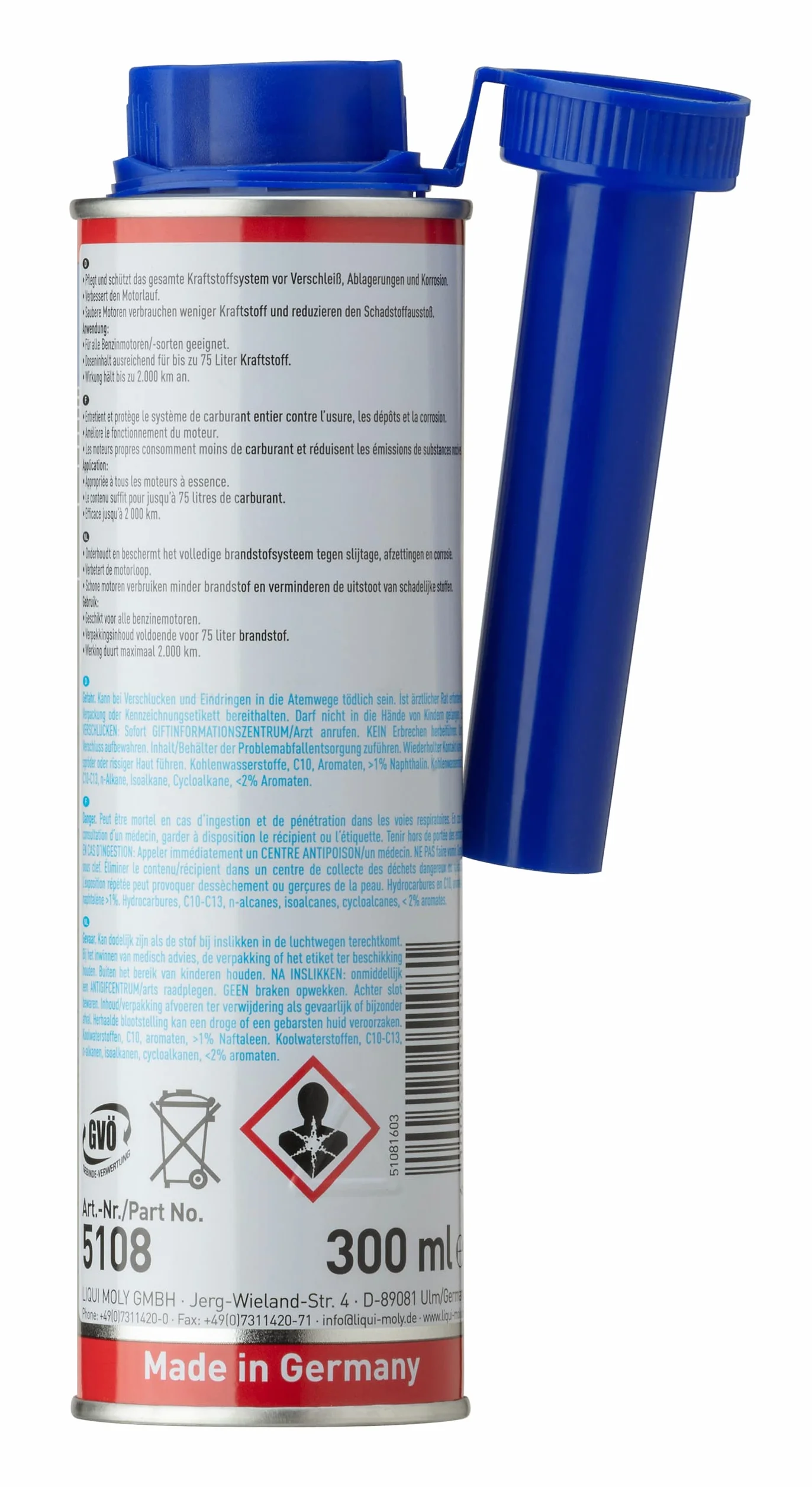 LIQUI MOLY Fuel System Treatment 300 ml Petroladitivo