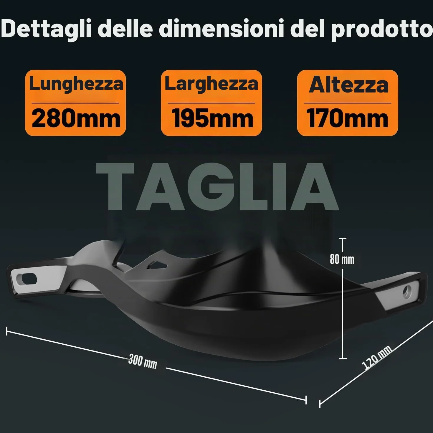 Paramani Moto Alluminio per Manubrio 22 mm 28 mm Surron Talaria Sting Beta 50 CRF XR YZF XC KX 125 150 250 300 Ebike Quad Pit Bike Motocross Enduro Nero
