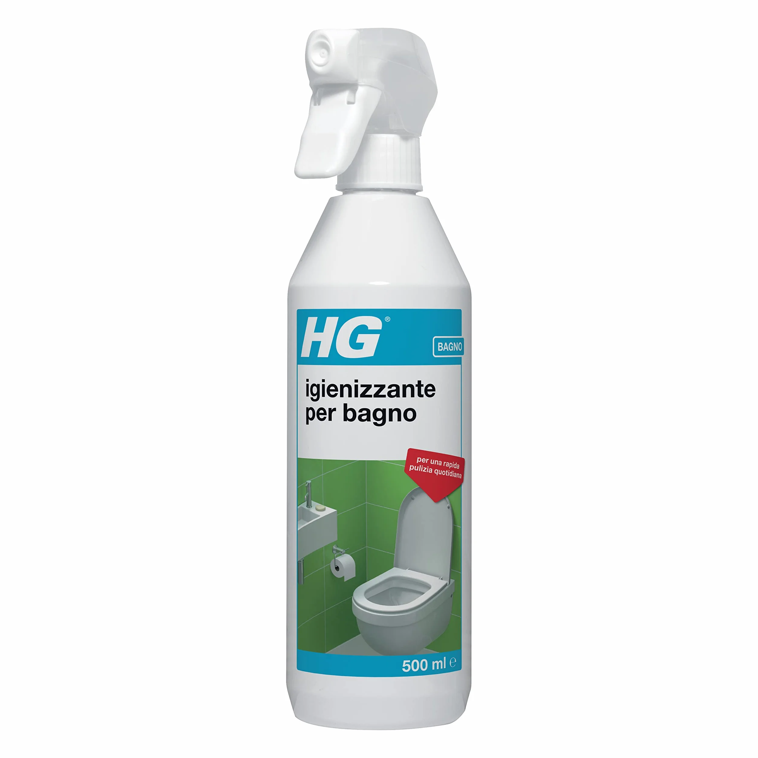 HG igienizzante spray bagno uso giornaliero