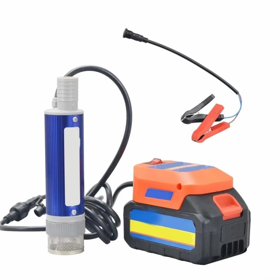 Pompa a Batteria 18 V Ioni di Litio per Diesel, Olio e Acqua