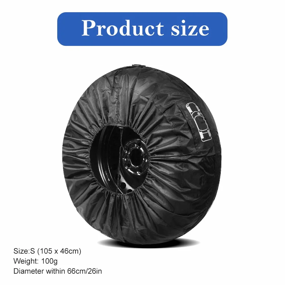 Copertura Ruota di Scorta Auto 13-18" (66CM) Copri Gomme