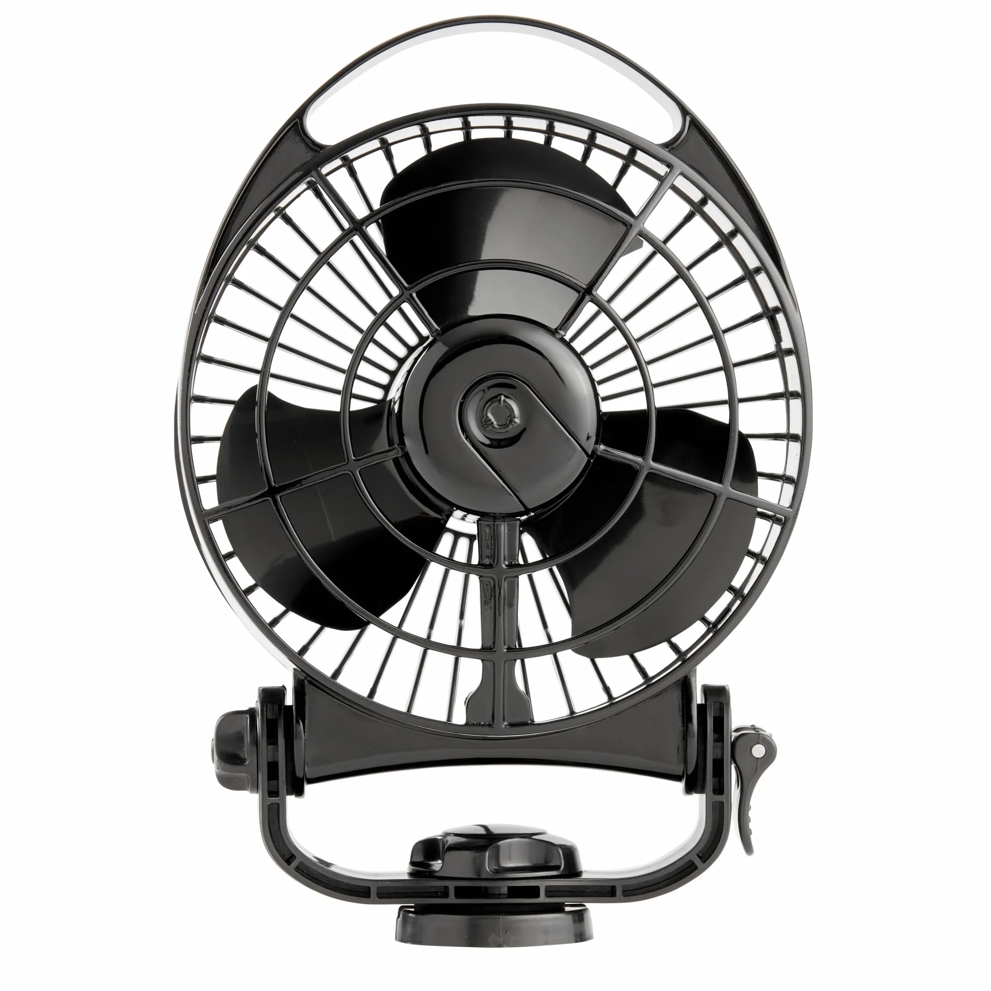 SEEKR Bora II - Ventilatore a Cabina 12/24 V - Ventola DC a 3 stadi per Barca e Camper - Compatto, Silenzioso ed efficiente dal Punto di Vista energetico, Funzionamento Touch - Nero