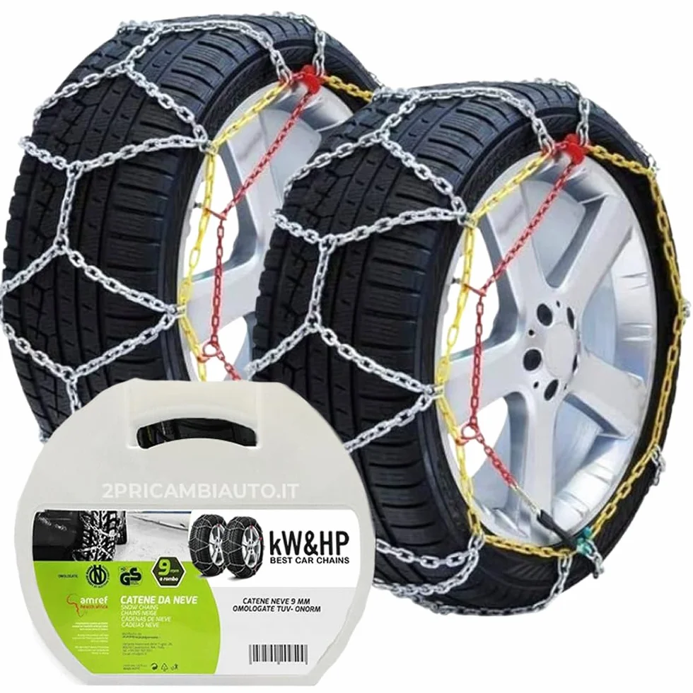 Catene da Neve per Auto OMOLOGATE TÜV ÖNORM GR.100 215/55 R17