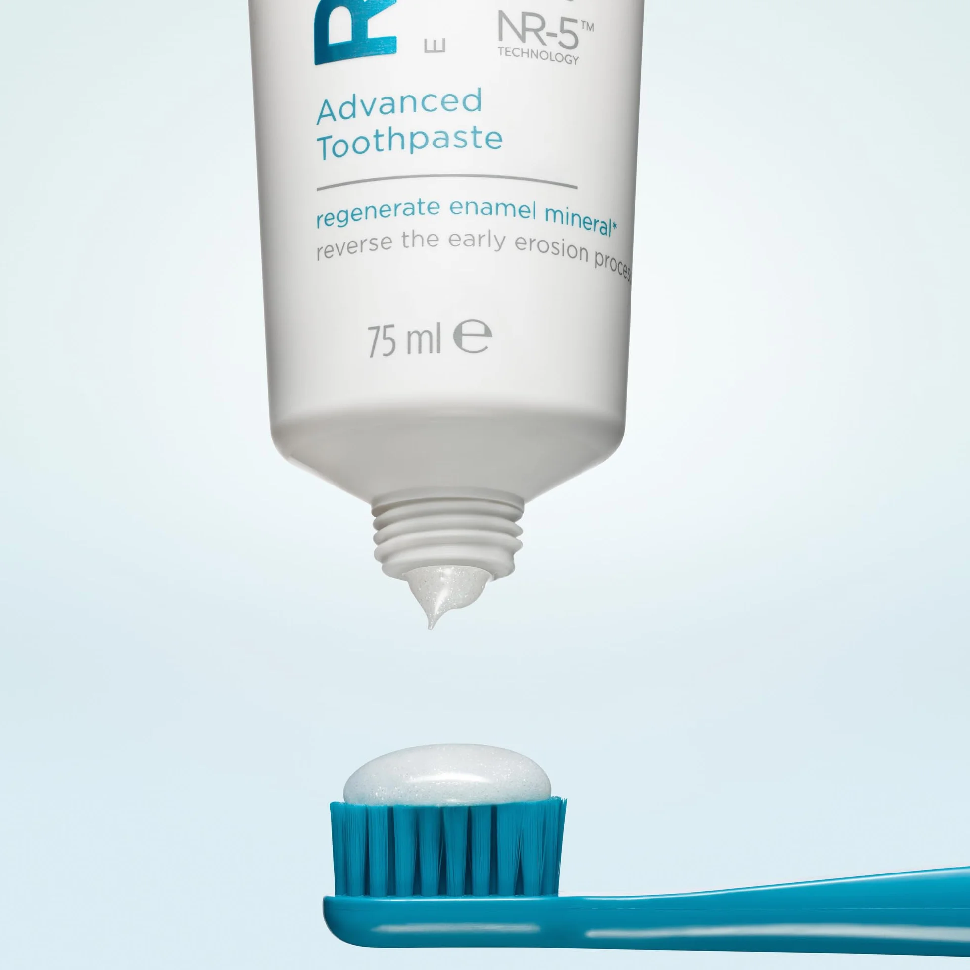 Regenerate Dentifricio Avanzato 75 ml, Rigenerazione Smalto Dentale, Antierosione, Protezione Denti, NR-5, Gusto Menta
