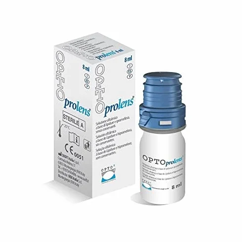 OPTOprolens Soluzione oftalmica lipidure hipromellosa 8ml multidose OSD senza conservanti