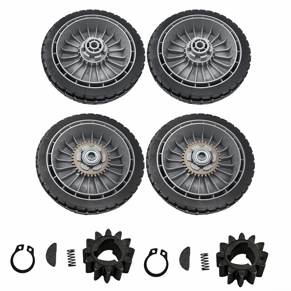 Set ruote tosaerba Honda HRR216 HRS216 HRT216 20,3 cm 4 pezzi