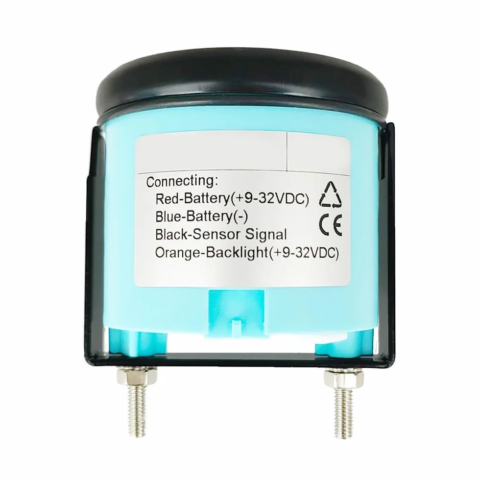 ELING Misuratore livello carburante digitale 52mm 0-190ohm 9-32V per SUV RV