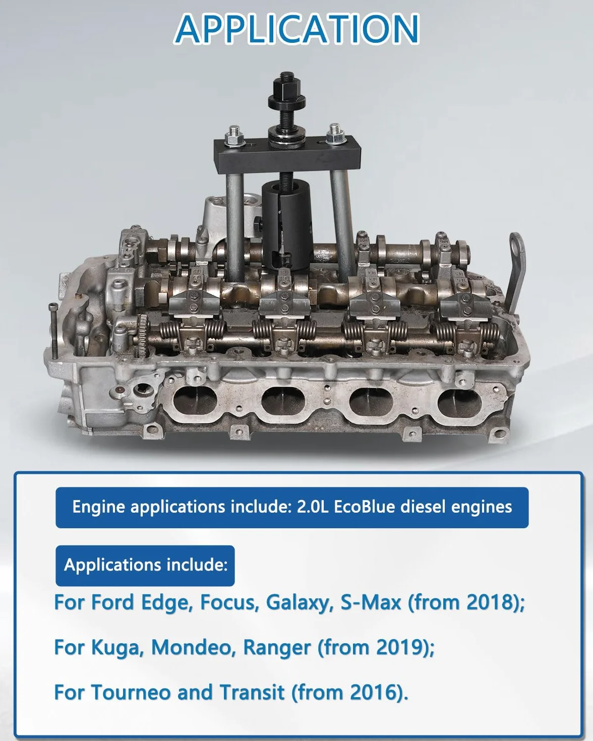 Zestaw do usuwania wtryskiwaczy paliwa diesel Ford EcoBlue 2.0 303-1706