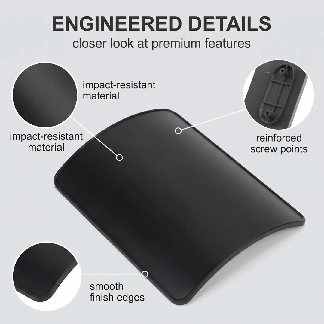 GXGM porta targa monopattino elettrico, Supporto per Targa Monopattino con Viti, Compatibile con M365 Pro 2
