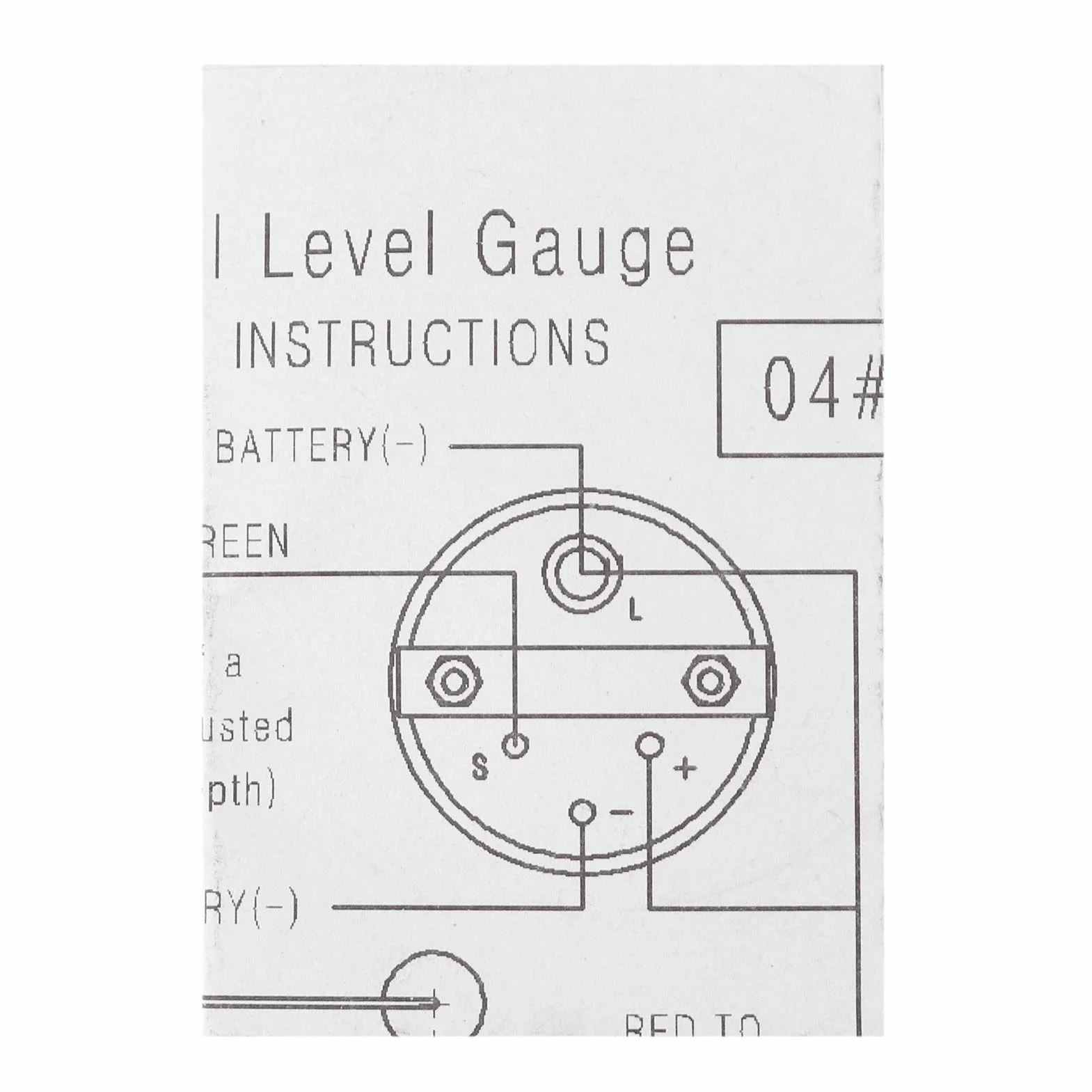 Indicatore del Livello del Carburante 2 Pollici Display Luce Bianca Sensore Galleggiamento Universale 12 V Benzina