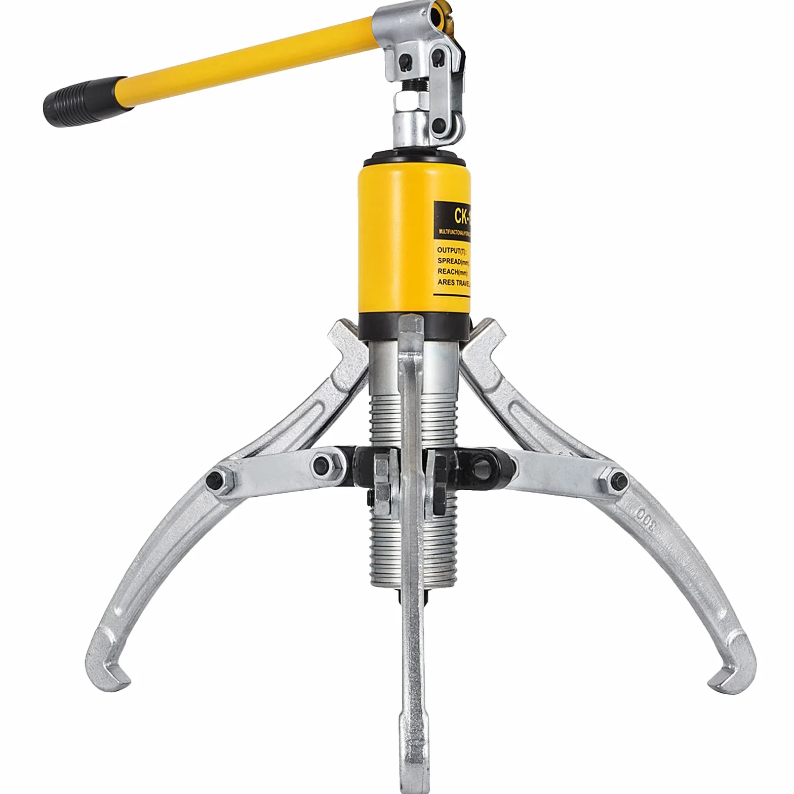VEVOR Separatore Idraulico 15T, Estrattore Ingranaggi a 3/4 Ganci, Kit Mozzo Cuscinetto con Maniglia