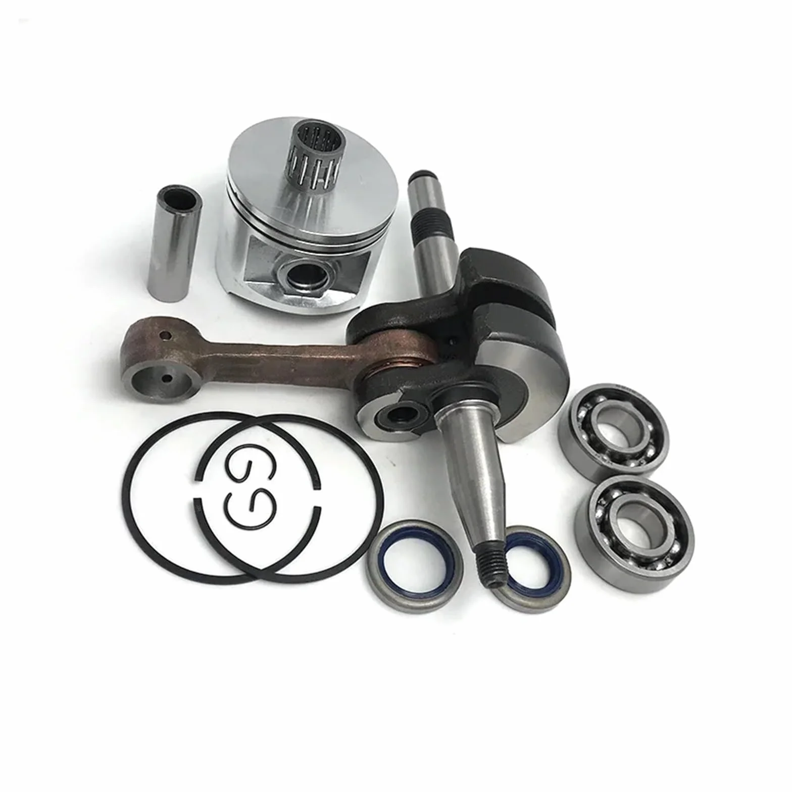 Kit Big Bore Albero Motore Pistone Cuscinetto Paraolio 48mm 50mm for HUSQVARNA 362 365 371 372 XP Motosega