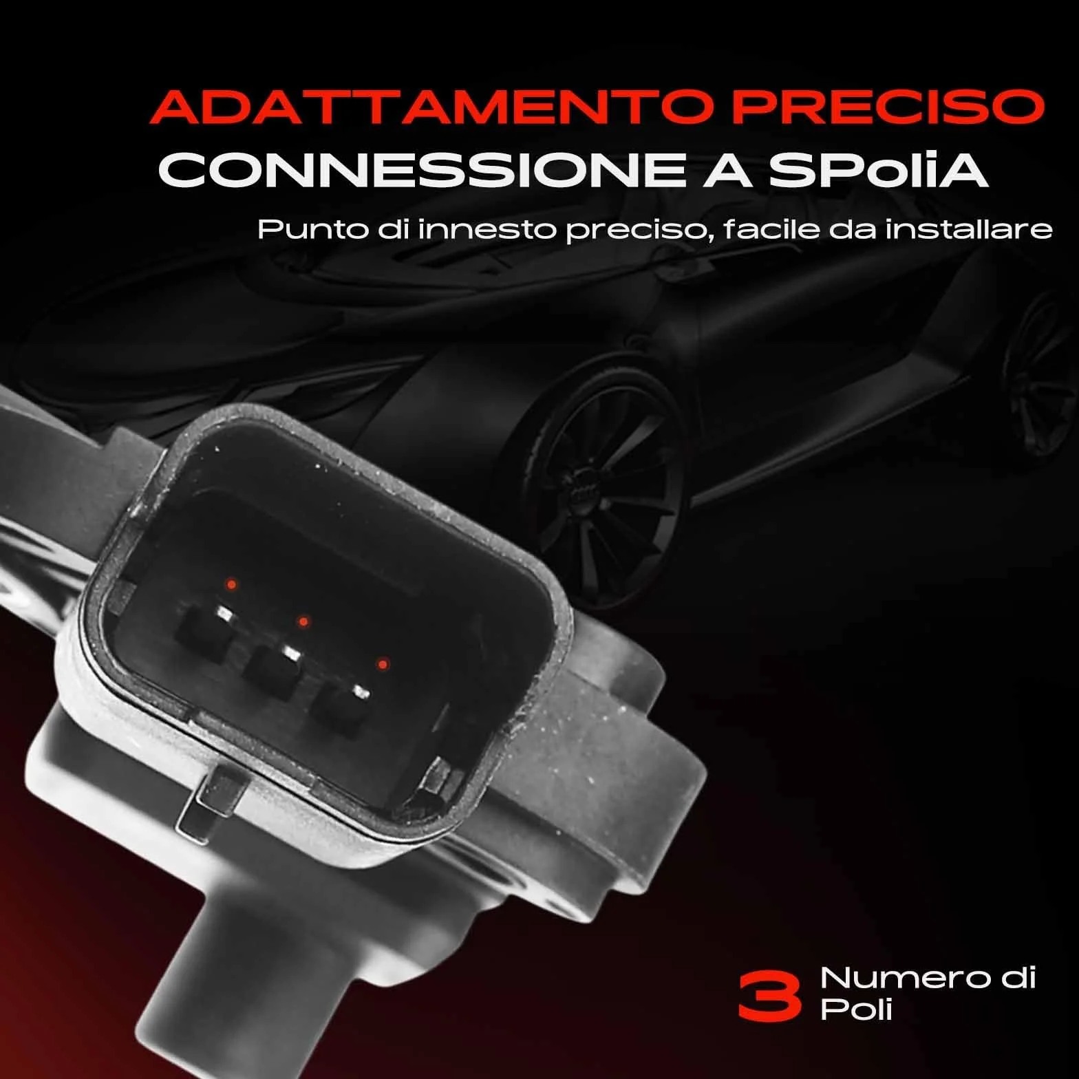 Frankberg Posizione dell'albero Motore Sensore dell'albero Motore Compatibile con Galaxy WA6 Mondeo IV Turnier BA7 K.u.g.a I S-Max WA6 C4 Grand Picasso I UA Replace# 1920GJ