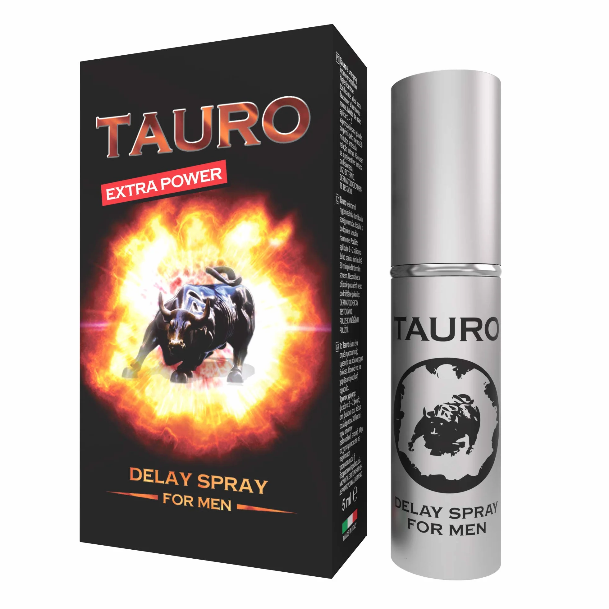 Tauro Extra Power Ritardante Eiaculazione Precoce 5ml