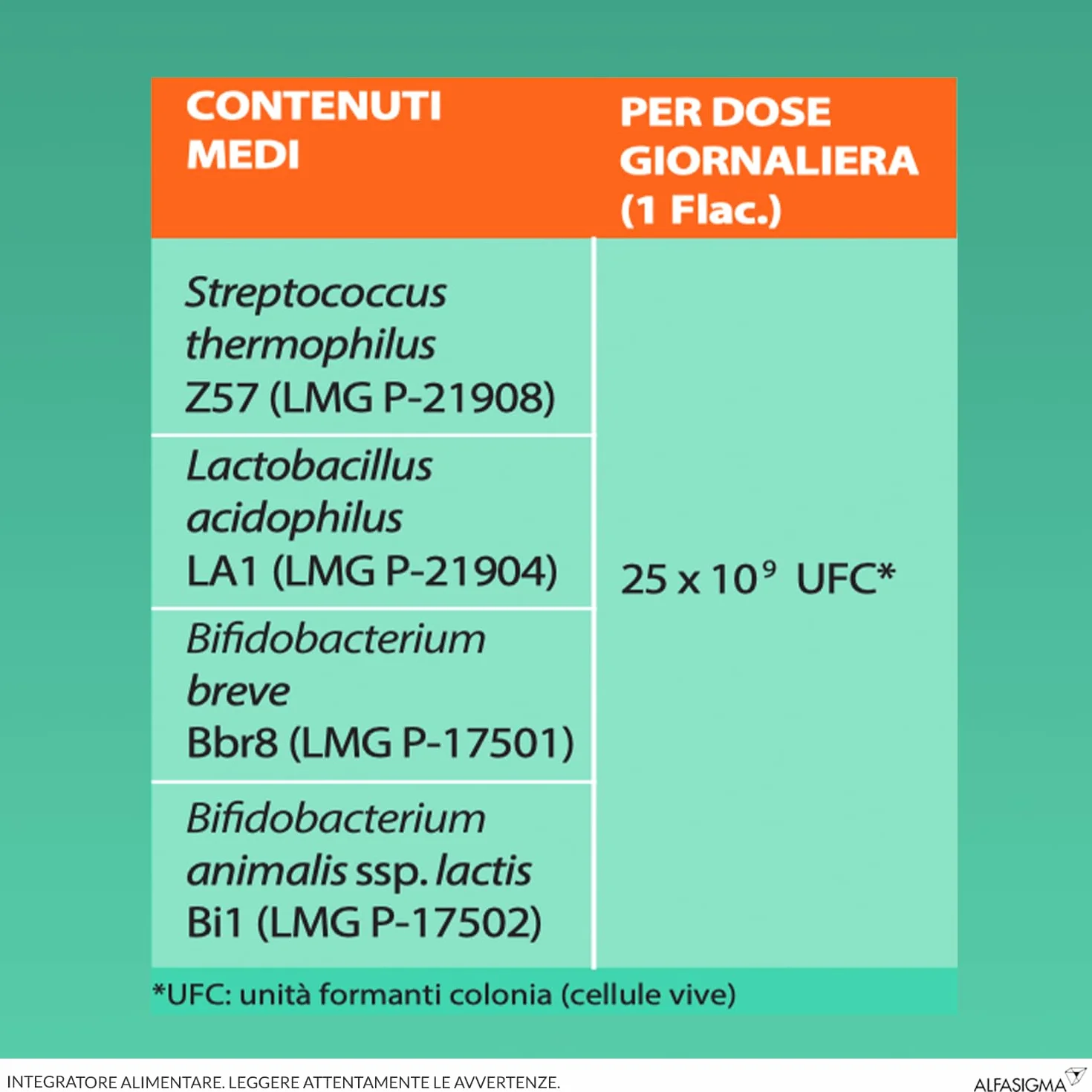 YOVIS Probiotici per il Benessere Intestinale 25 Miliardi Fermenti Lattici Vivi 10 Flaconcini 10ml