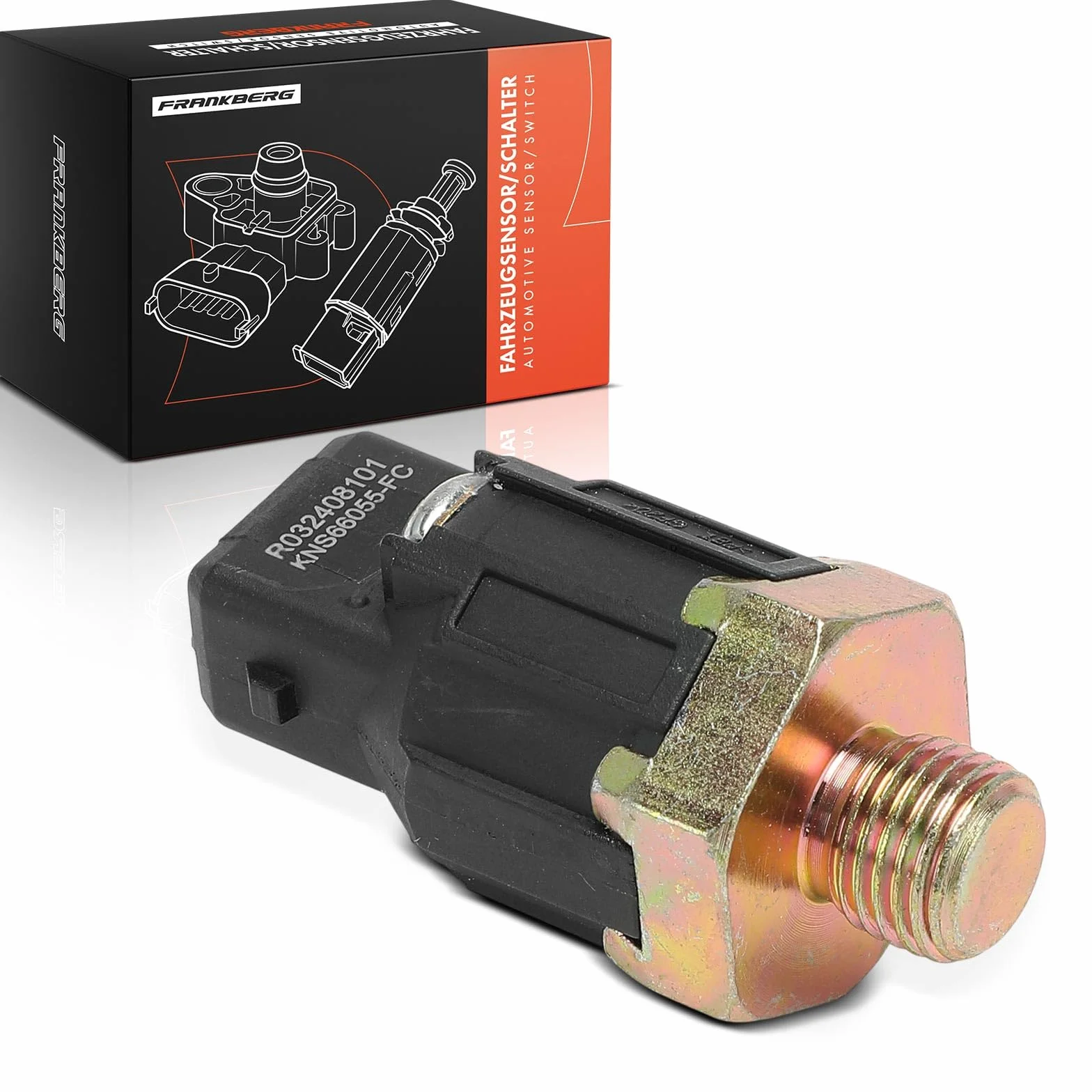 Frankberg Sensore di detonazione Compatibile Clio IV BH Logan MCV Kangoo KW0 7700866055