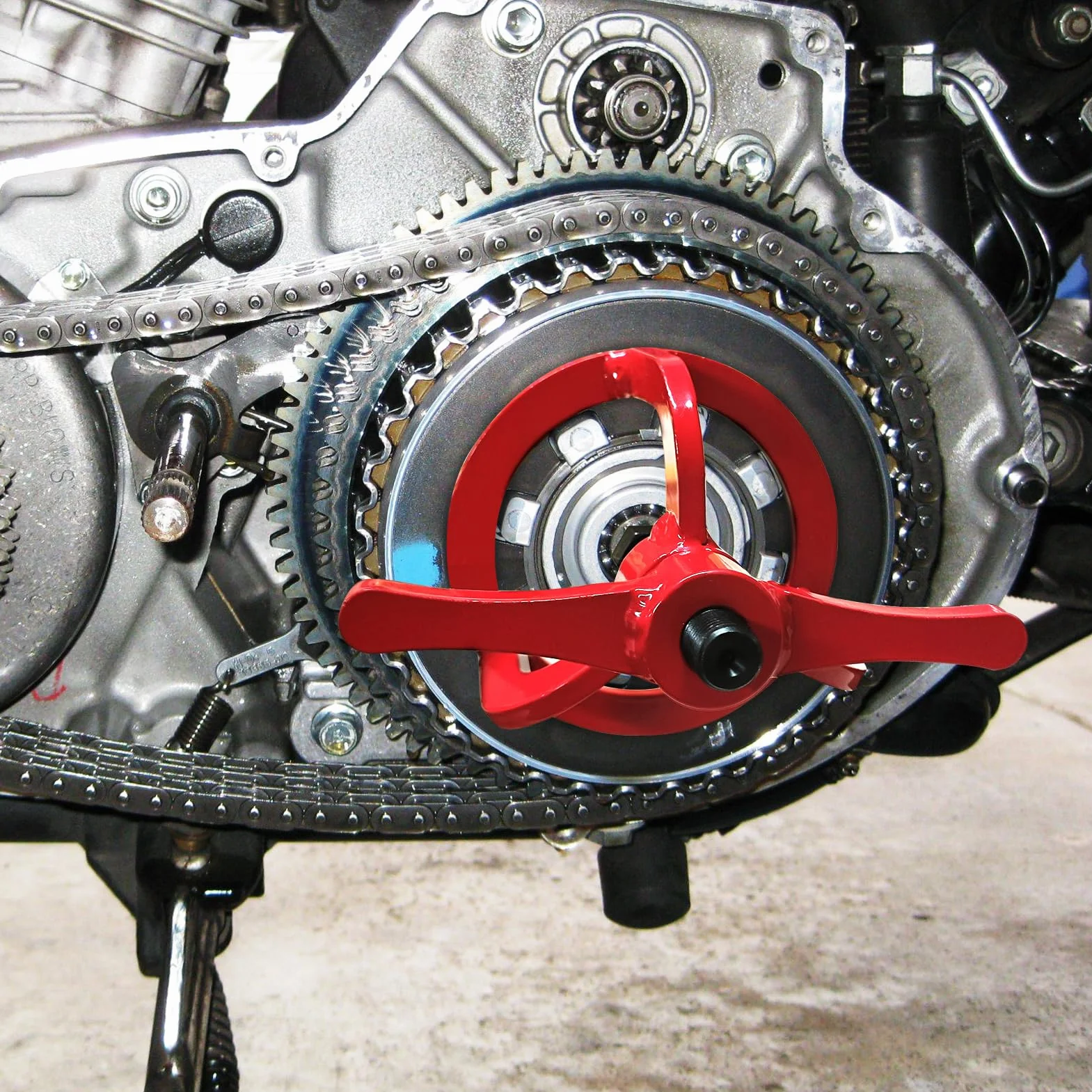 Wsays Clutch Spring Compressor Compression Tool Compatible with Harley Evo Sportster XL 883 1200 1991-2022, Buell 1995-2001 Models (Replaces for Part Number 38515A)