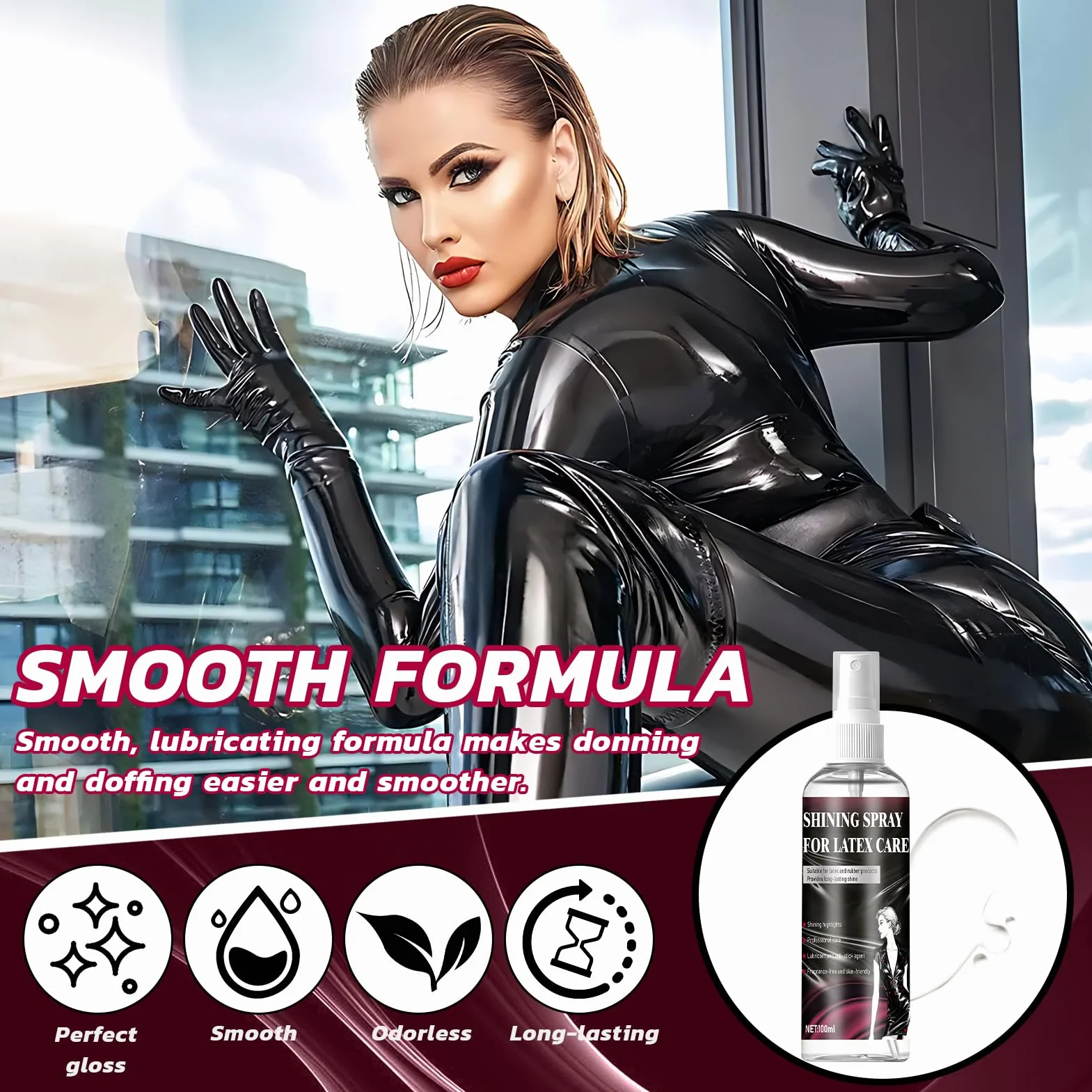 Perfect Latex Shine Polish High Gloss Lubricant for Latex Rubber Care