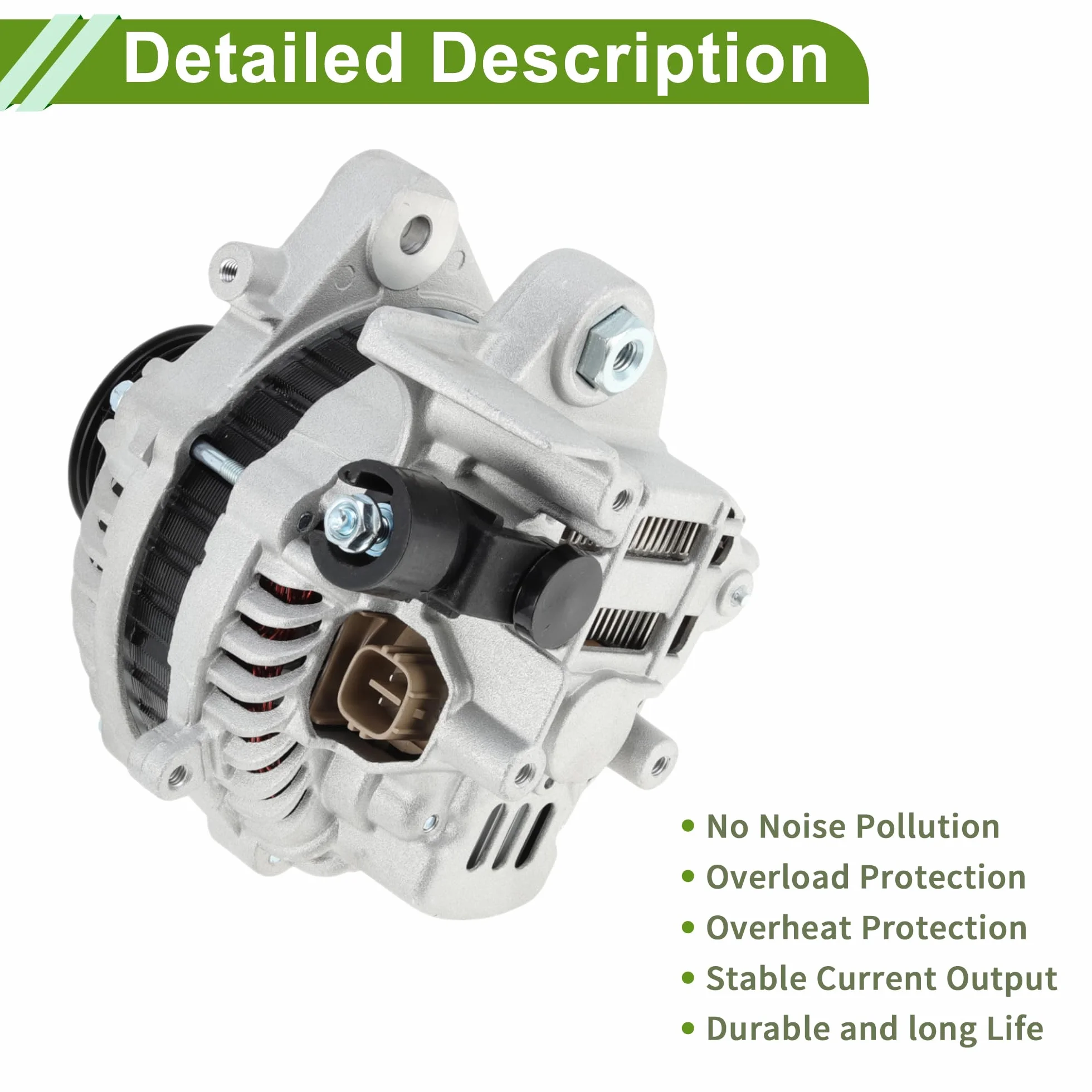 Alternator 160A 12V Honda Civic L4 1.8L 2006-2011