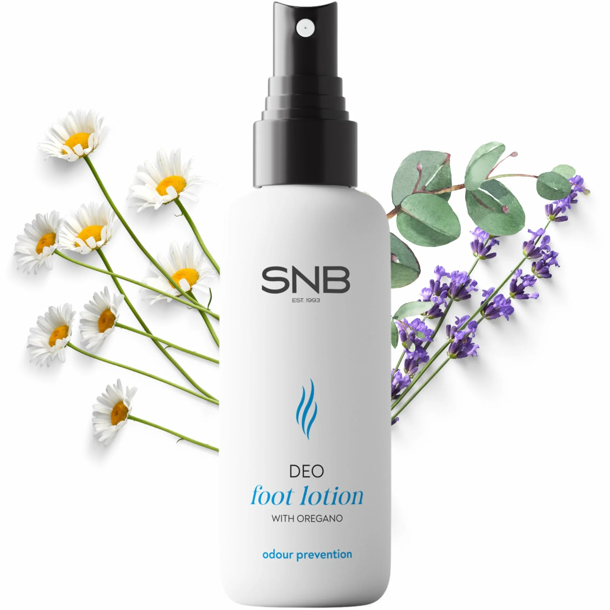 SNB Professional Spray rinfrescante deodorante per piedi 100 ml pelle morbida