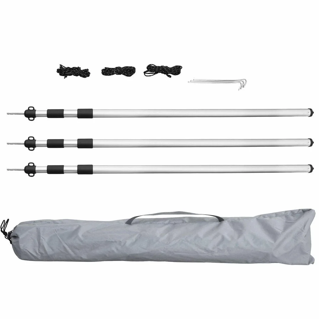 yourGEAR Tenda ad Aria Caravan Tarp 4 x 2,4 m Tetto Apribile Impermeabile 5000 mm